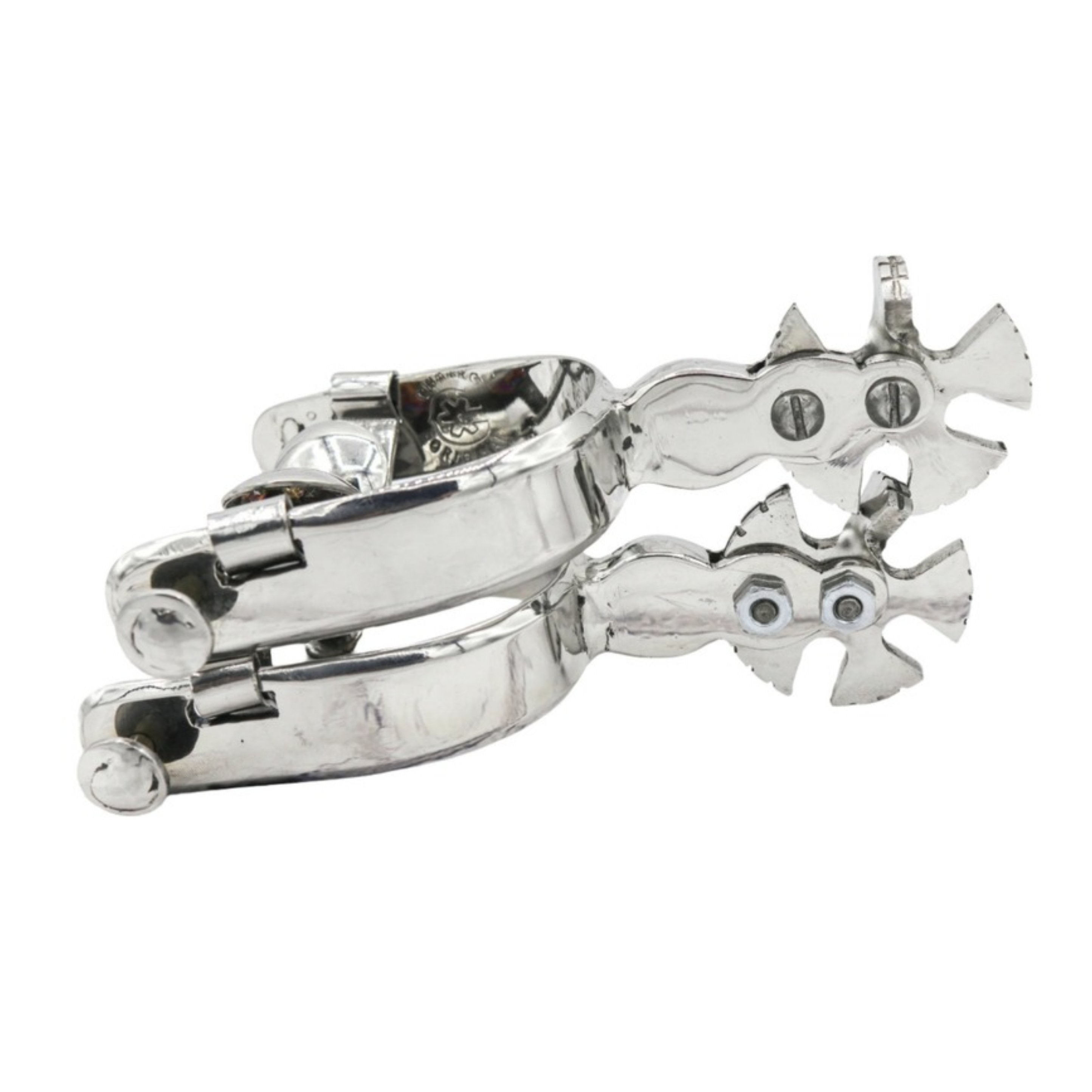 Espuelas Charras Jinete Montar Toro Bull Riding Spurs - M-Royal Saddles