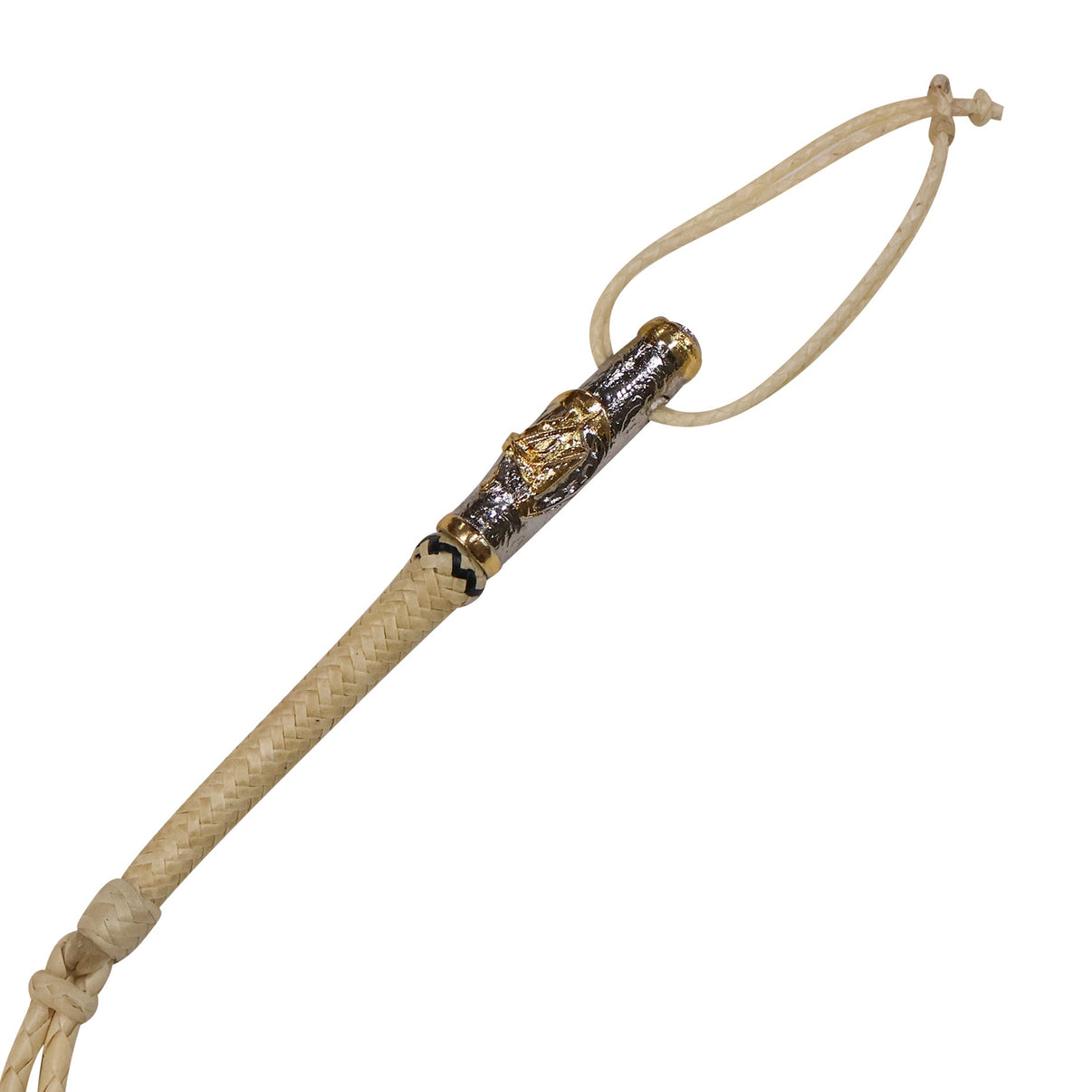 Fino Ferrul Caballo Leather Quirt Cuarta De Charro - M - Royal Saddles - Charro Whips/Cuartas