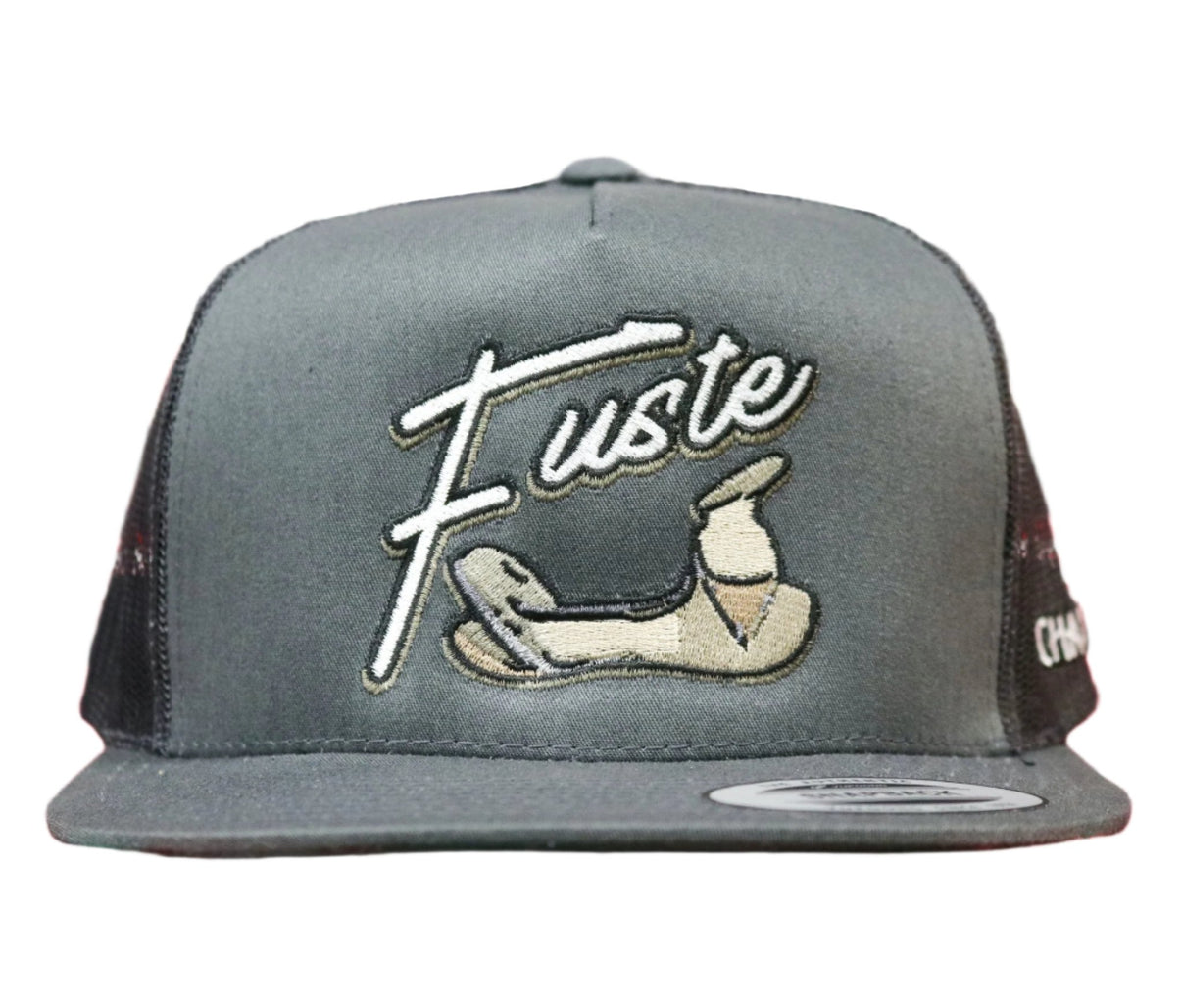 Gray "Fuste" Original Trucker Hat - M - Royal Saddles - Charros Original Hats