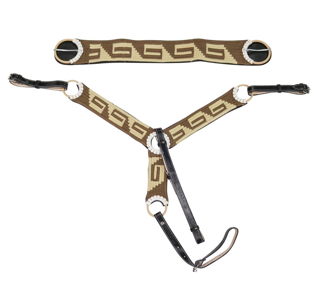 Selle Charro Marron 38 Pouces - Pour Cheval - Style Mexicain Traditionnel