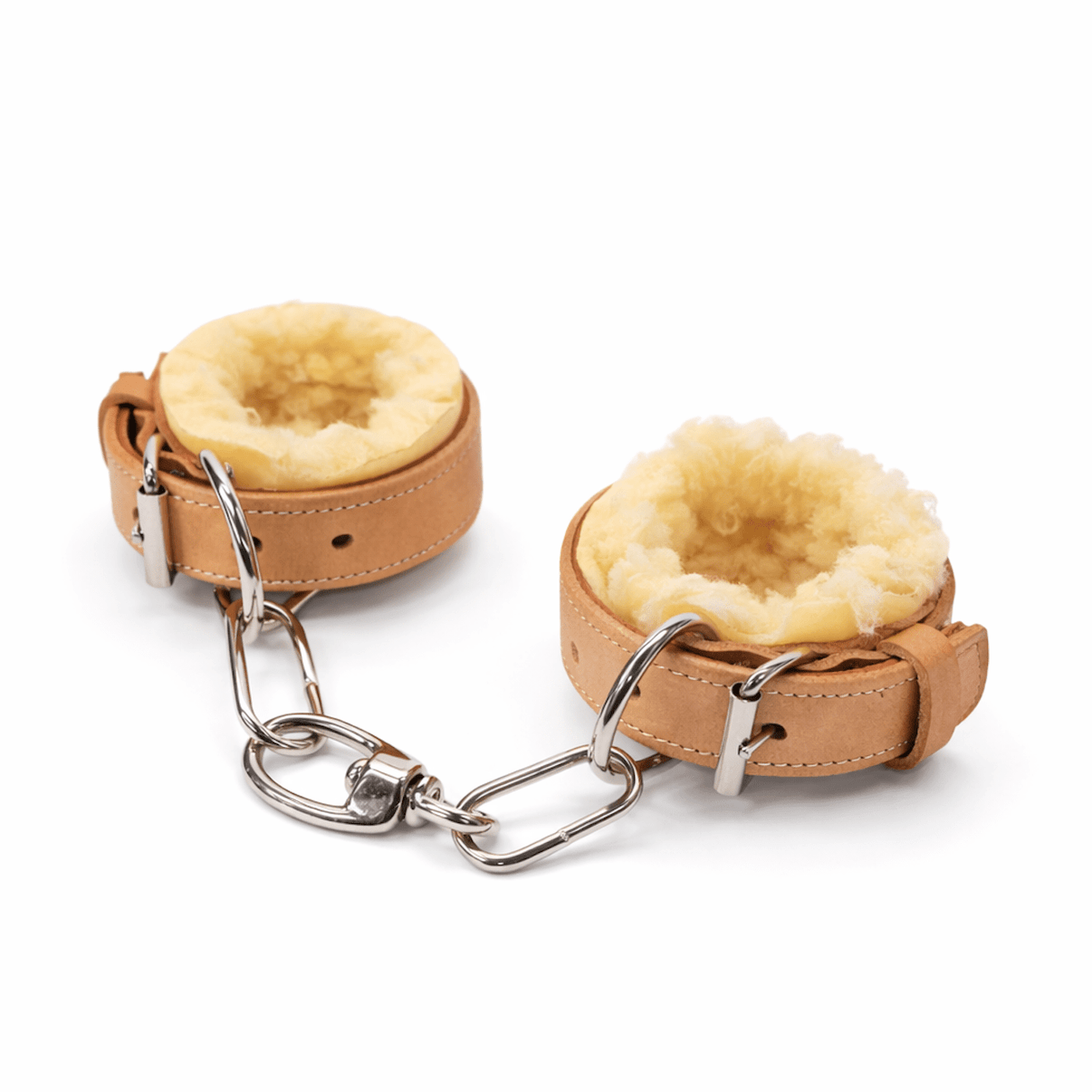 Horse Chain Hobble Russet Leather Horse USA Made - M - Royal Saddles - Horse Gear