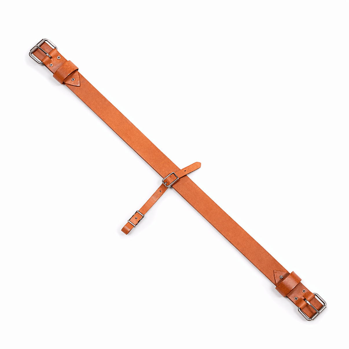 Horse Western USA Made Leather Single - Ply Back Cinch Girth Rodeo - M - Royal Saddles - Western Saddle Parts
