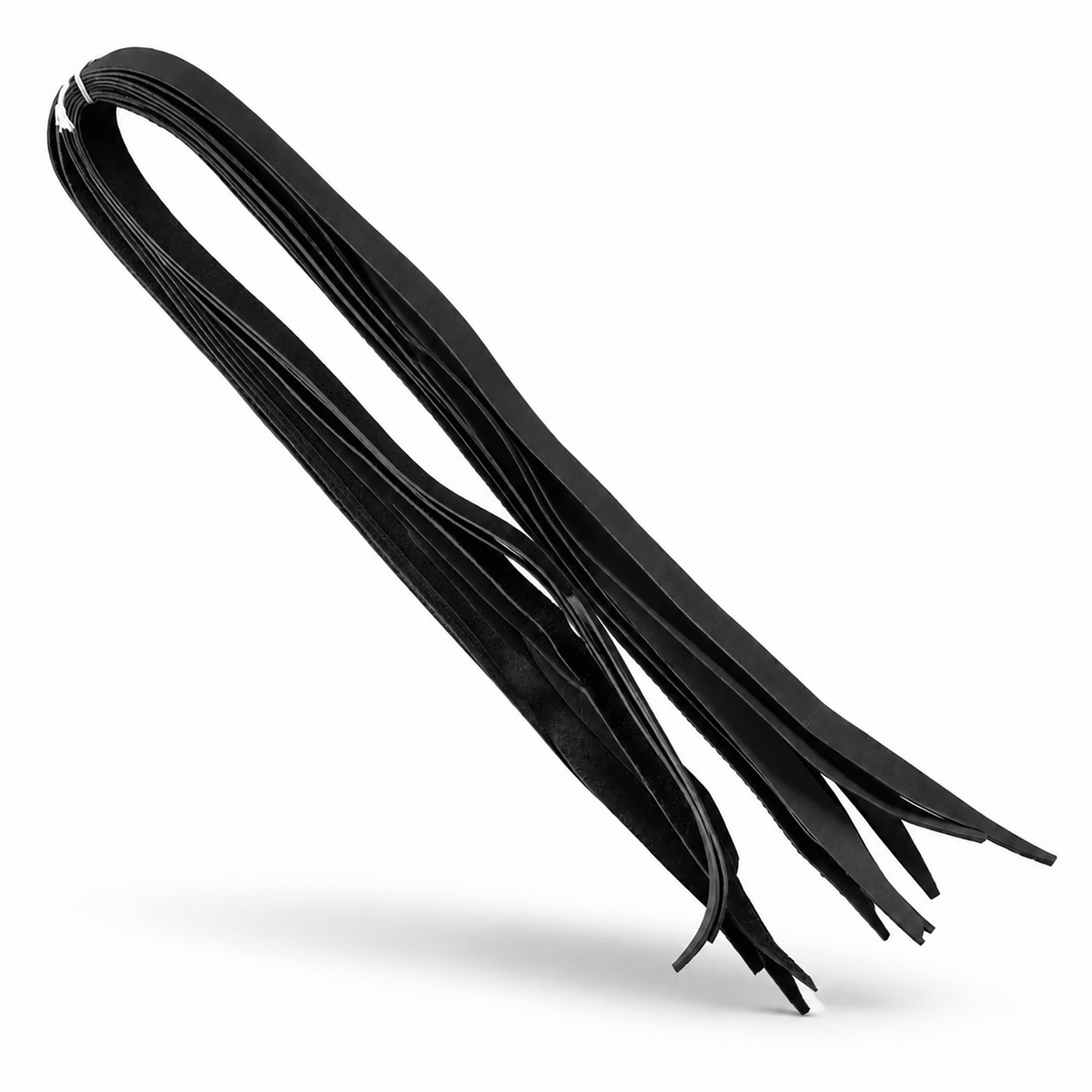 Juego de 8 Piel Black Tientos Para Montura Charra Leather Strings - M-Royal Saddles - Charro Saddle Parts