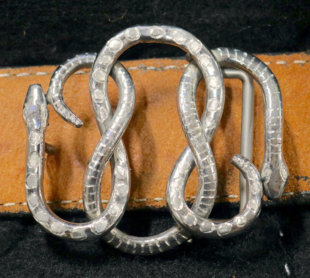 Kids Nino Snake Stainless Steel Buckle - M - Royal Saddles - Mini/Pony Tack