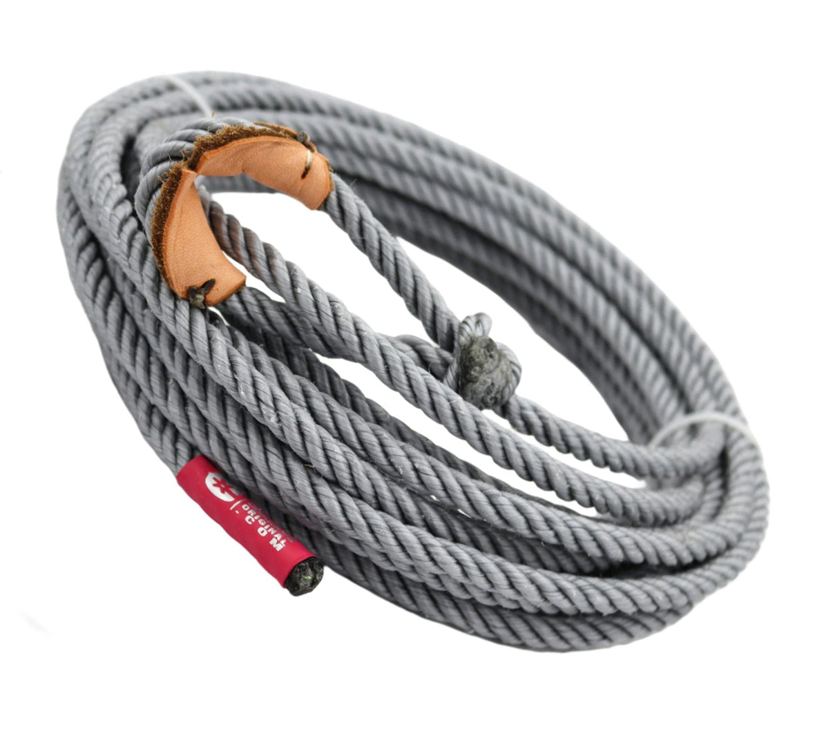 LIMITED 56ft. Gris Charro Soga Trick Rope - M - Royal Saddles - Ropes/Sogas
