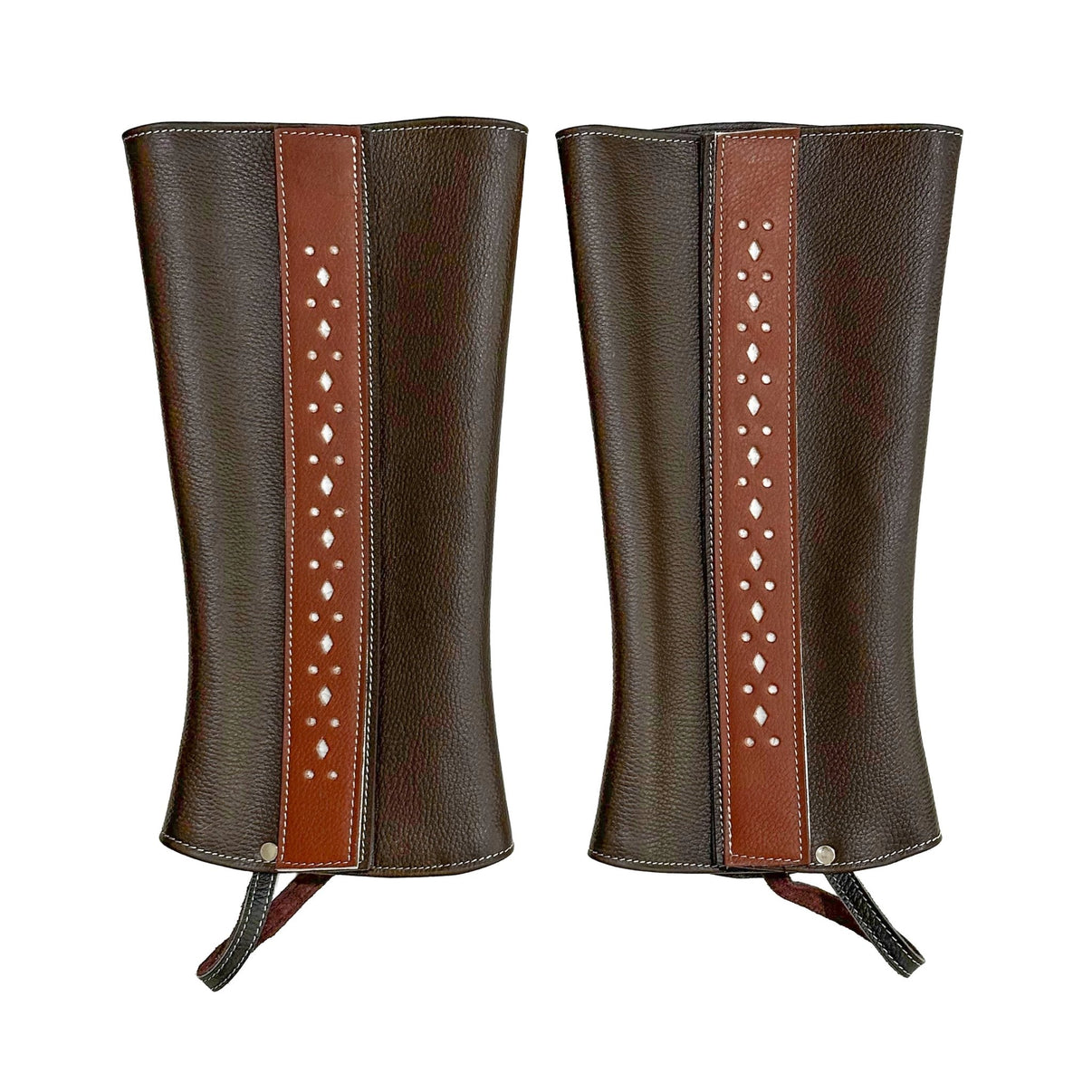 Mexican Cafe Polainas Leather Charro Chaps - M - Royal Saddles - Charro Polainas/Chaps