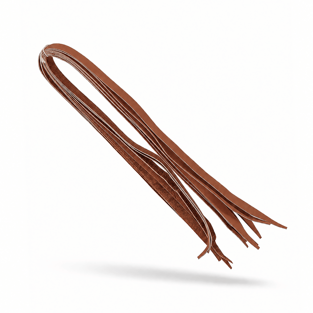 Mocha Juego de 8 Piel Tientos Para Montura Charra Leather Strings - M-Royal Saddles - Charro Saddle Parts