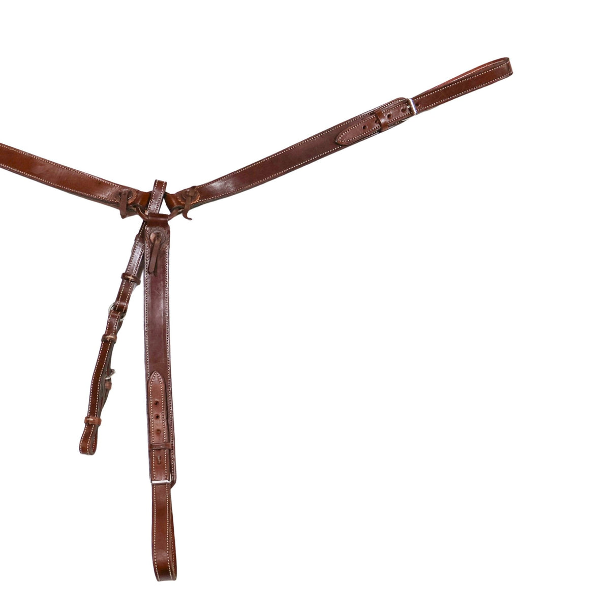 Pecho - Pretal Cafe Vaqueta Caballo Horse Breast Collar - M - Royal Saddles - Charro Breastcollar/Pechera