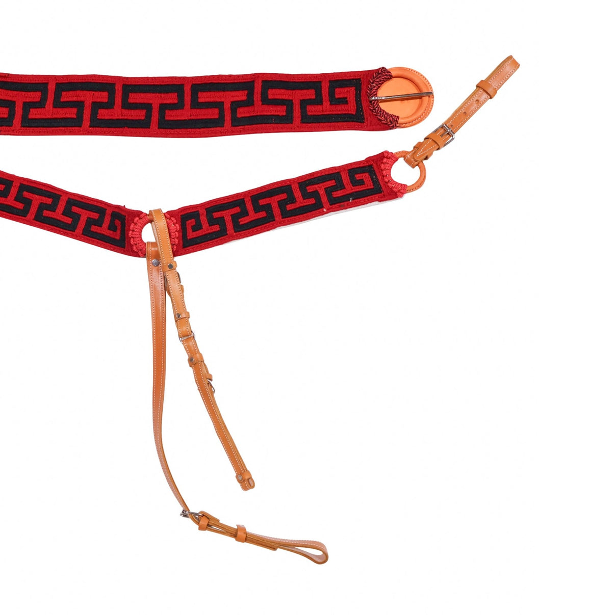 Pecho Pretal Diseno Tradicional Breast Collar/36" Cincho (SET) Breastcollar/Cinch - M - Royal Saddles - Charro Breastcollar/Pechera