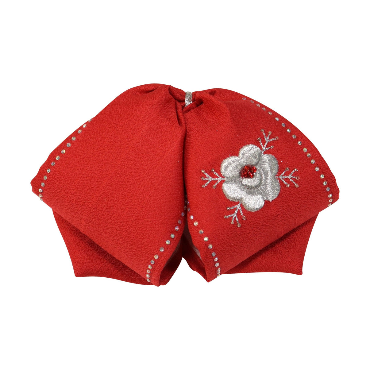 Red Charros Bow Tie Charro Fino Mono Lienzo Charro - M - Royal Saddles - Monos Charros