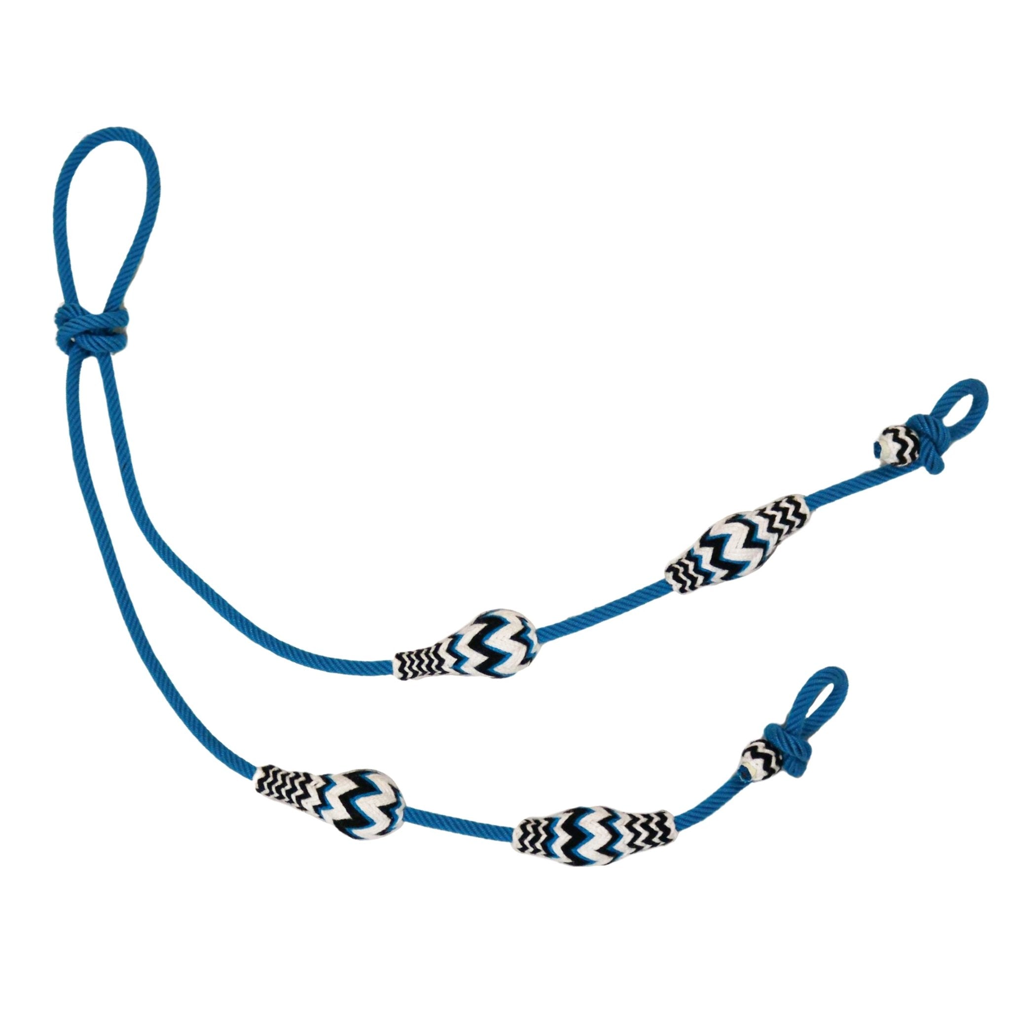 Riendas Charras Negro/Rojo Crines Caballo Horse Reins main image 0