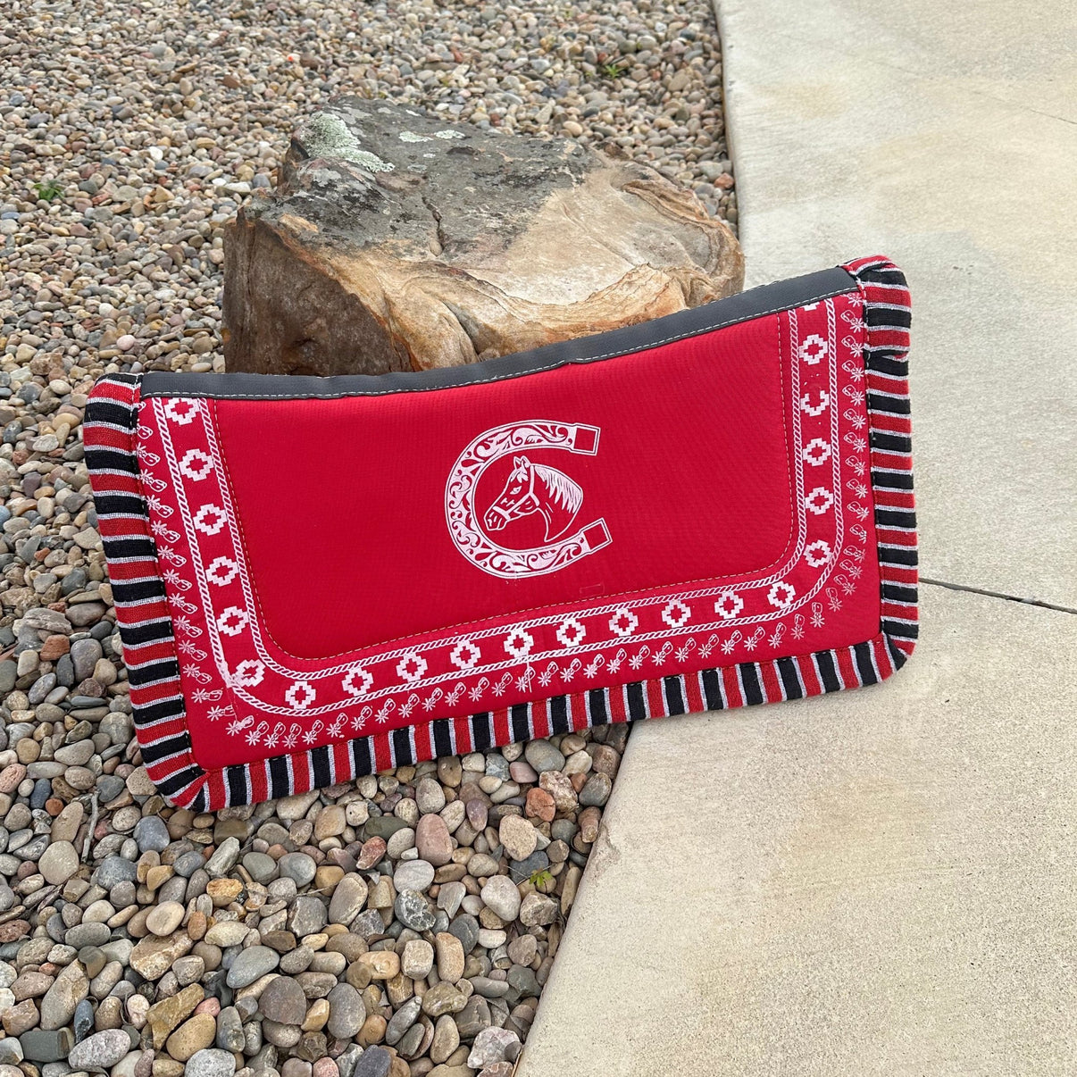 Roja Cola Pato Carona Charra Horse Saddle Pad main image 1