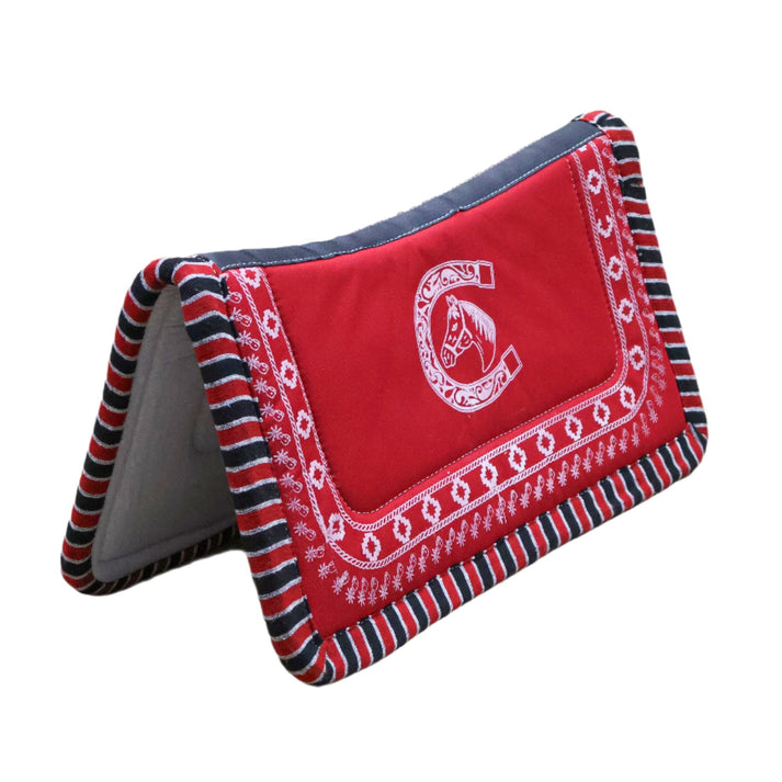 Roja Cola Pato Carona Charra Horse Saddle Pad
