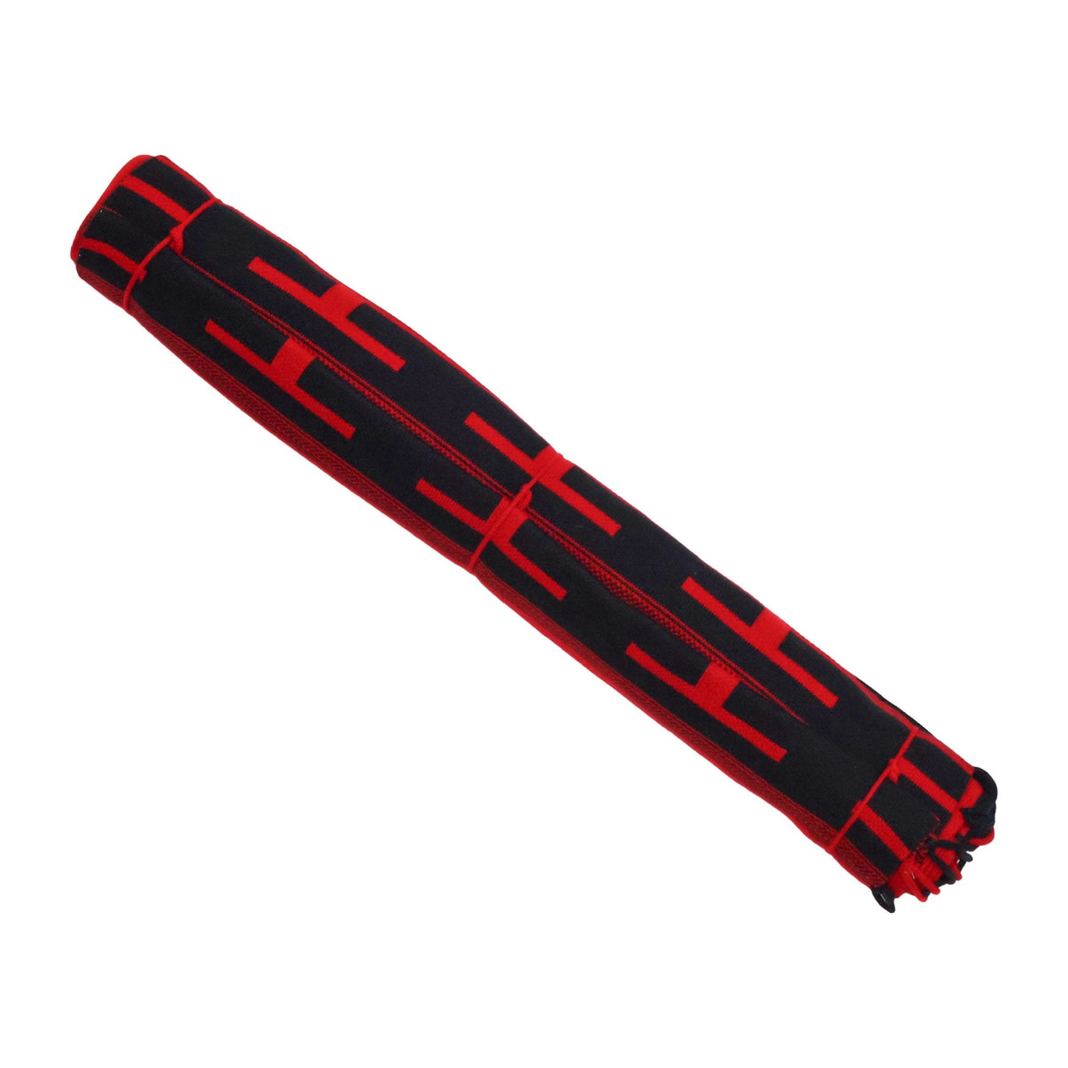 Rojo Negro Charro Sarape Silla Fino Grueso Saddle - M - Royal Saddles - Sarapes