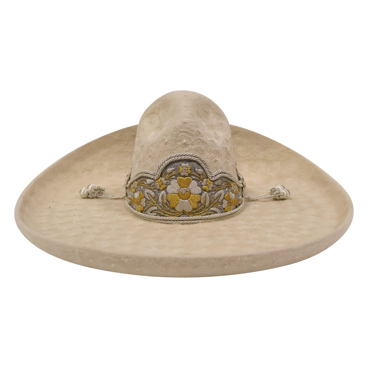 Sombrero MEX 57 Charro Gris Lana Charrería Hat - M - Royal Saddles - Sombreros Charros