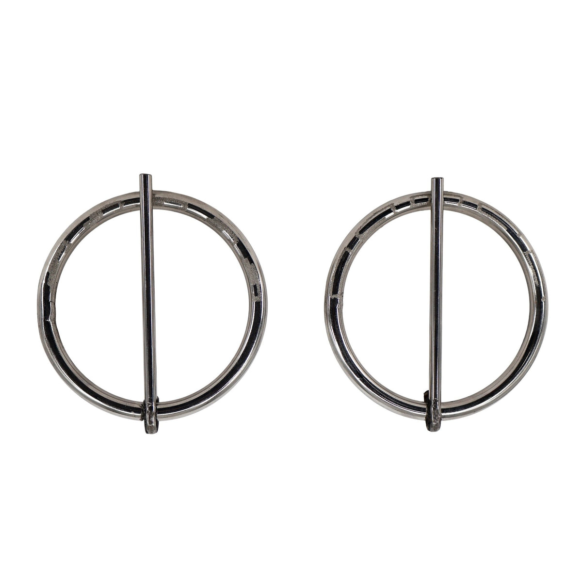 Stainless Steel Charro Cinch Rings Argollas Para Cincho - M-Royal Saddles - Charro Cinchos