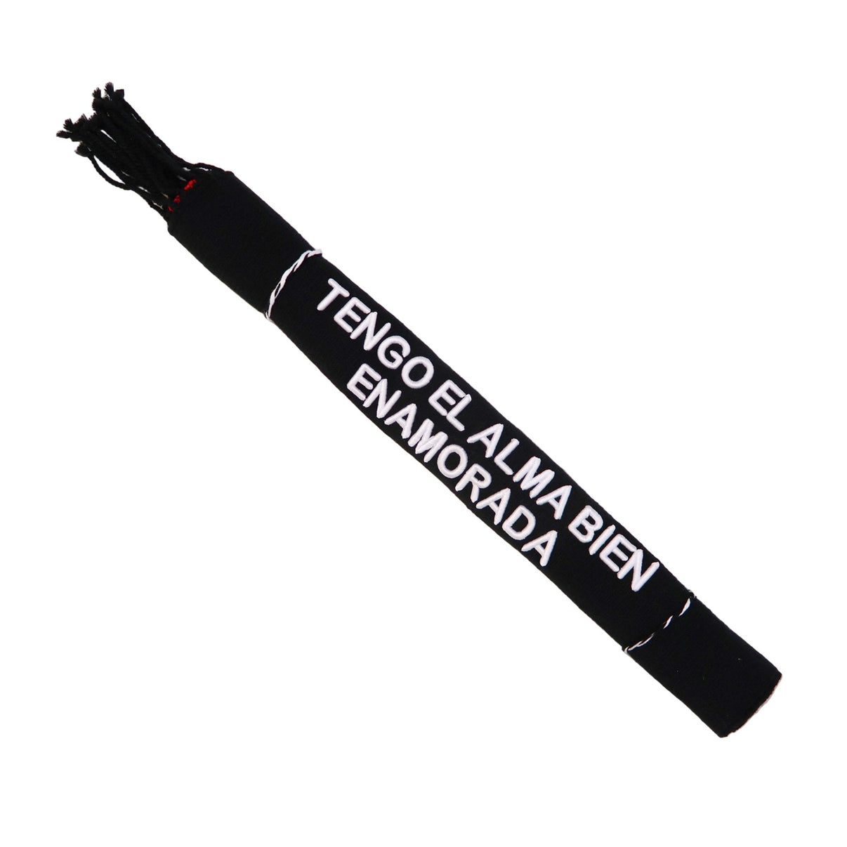 Tengo El Alma Bien Enamorada Black Charro Montura Sarape - M - Royal Saddles - Sarapes