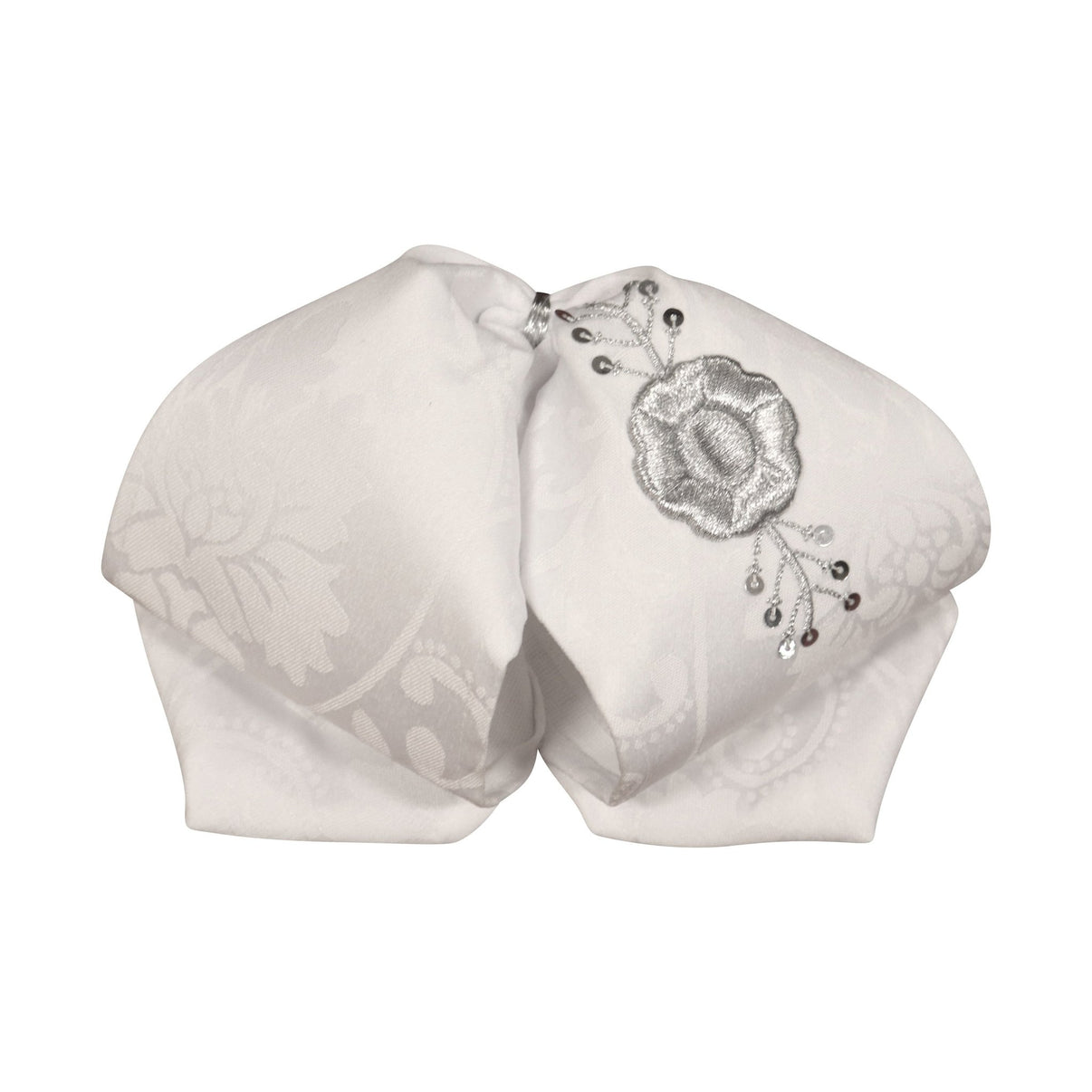 White Gris Charro Mono Camisa Charra - M - Royal Saddles - Monos Charros