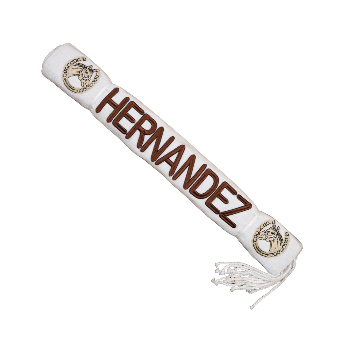 White Hernandez Charro Montura Saddle Sarape - M - Royal Saddles - Sarapes