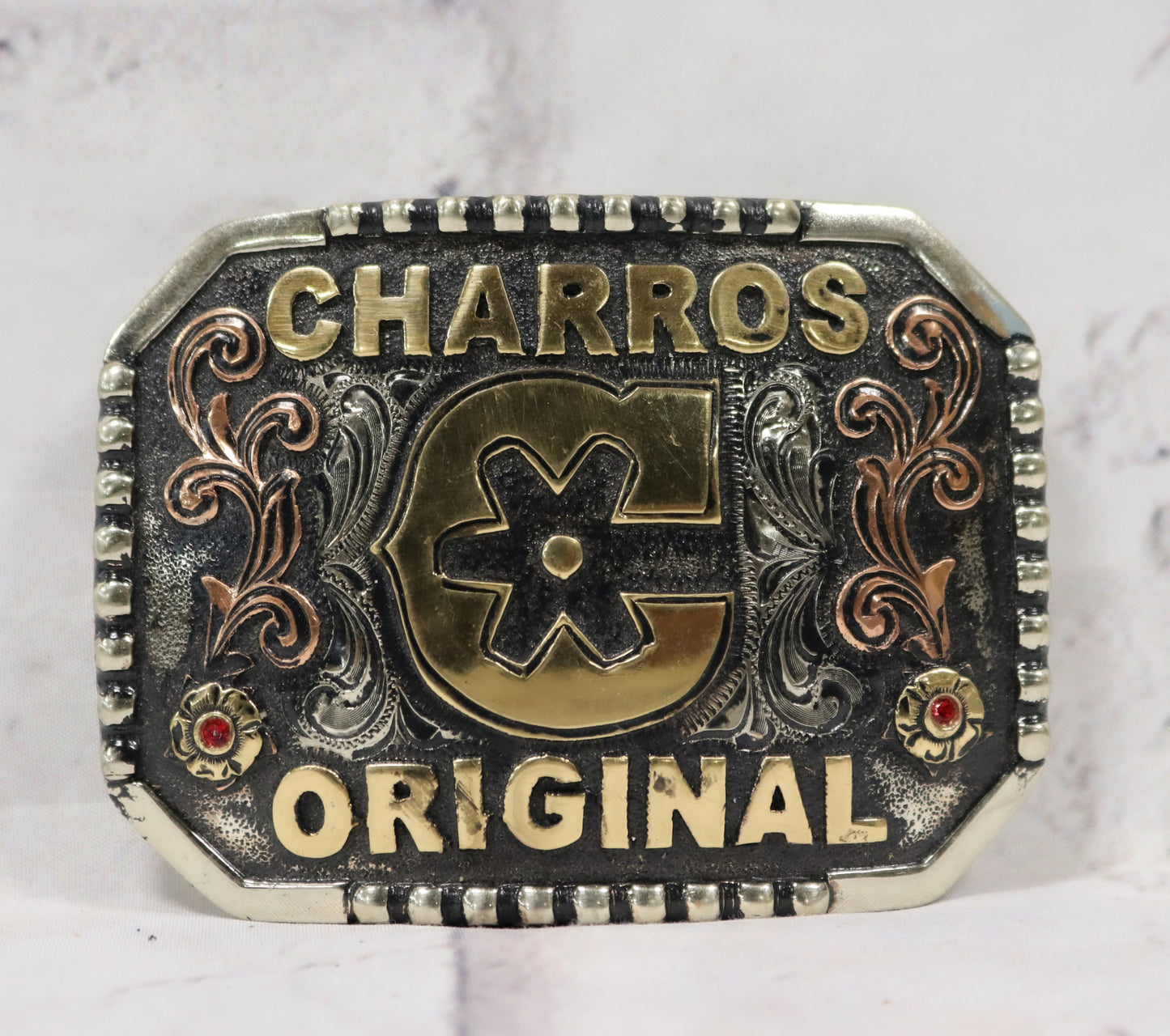 Hebilla  Charra “C" Charros Original Buckle