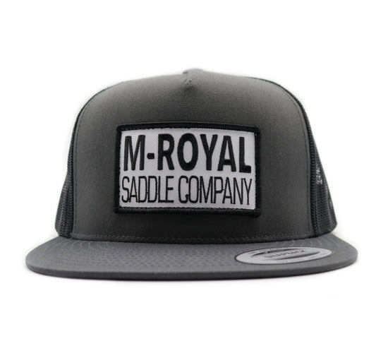 M-Royal Saddle Company Grey Trucker Hat Cachucha