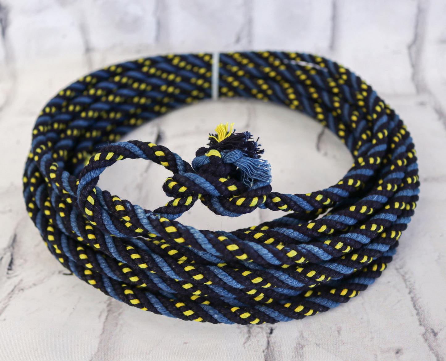 30 Ft Blue Cotton Kids Soga Youth Lariat Rope