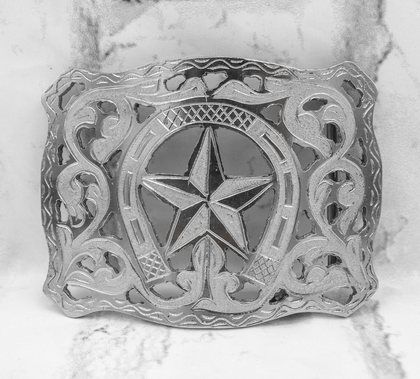 Engraved Charro Hebilla Charra Belt Buckle