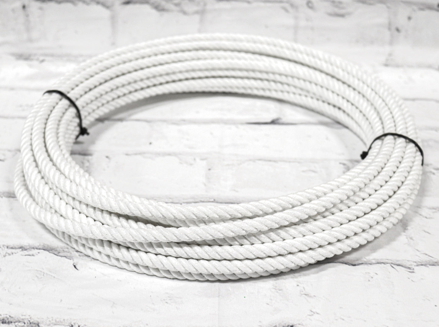 100 Ft White Soga de Plomo 11mm Lead Core Lariat Rope