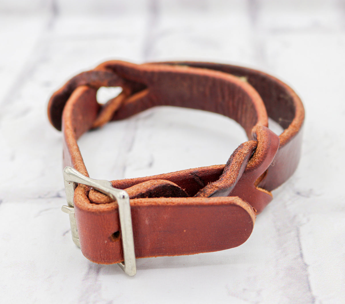 Latigo Leather Horse Cowboy Night Latch Saddle Handle MRoyal Saddles