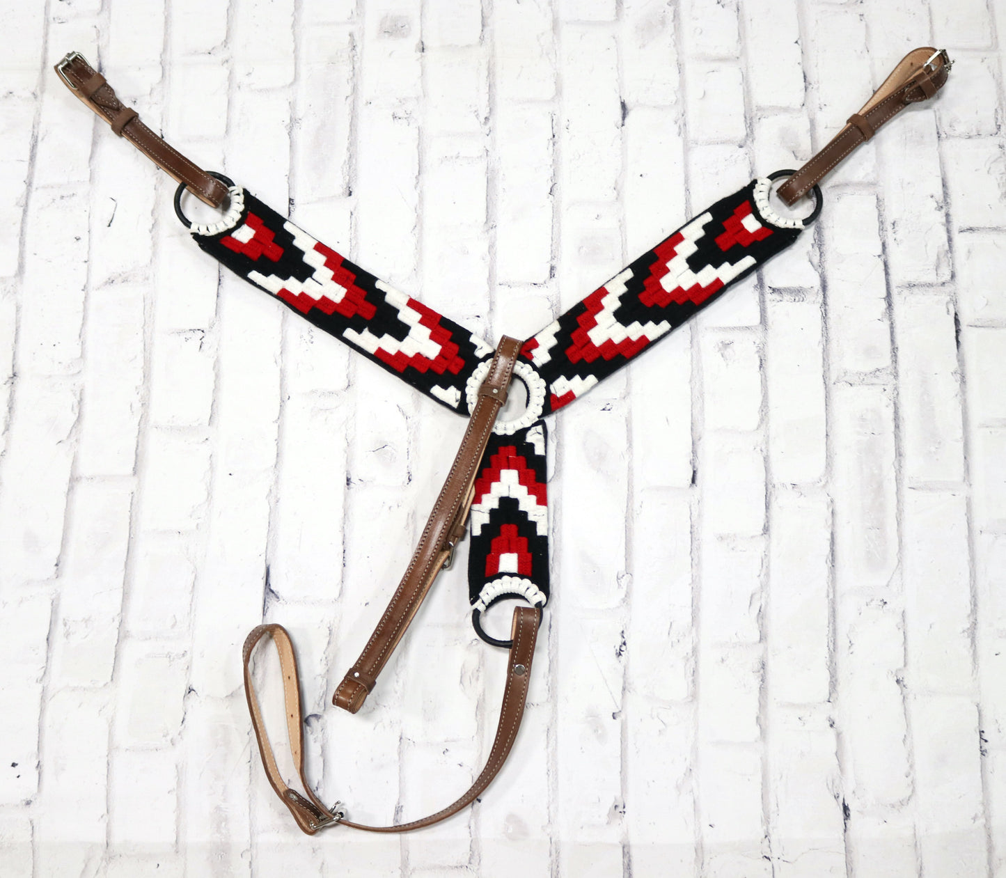 Charro Pechera Greca Montura Charra Horse BreastCollar MRoyal Saddles